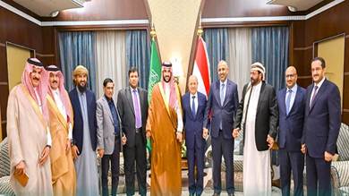 وزير الدفاع السعودي يؤكد دعم المملكة للمجلس الرئاسي 
